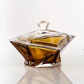Конфетница Crystalite Bohemia Оригами 16 см
