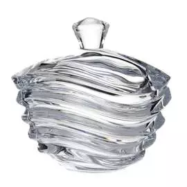Конфетница Crystalite Bohemia Волна 17 см