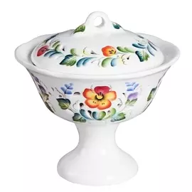 Конфетница Семикаракорская керамика Бабушкины кружева 430 мл