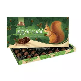 Конфеты Бабаевский Белочка пралине с фундуком 400 г