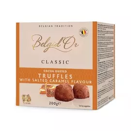 Конфеты Belgid'Or Фантазия трюфели со вкусом соленая карамель, 200 г