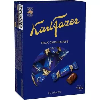 Конфеты Fazer karl из молочного шоколада 150 г