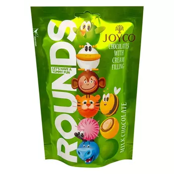 Конфеты JOYCO молочные шоколадные шарики 80 г