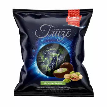 Конфеты Конфеста глизе крем фисташка 500 г