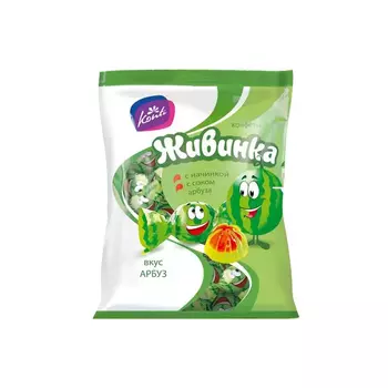 Конфеты Konti Живинка Арбуз желейные 250 г