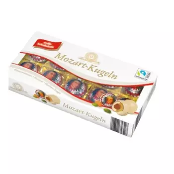 Конфеты Lambertz mozart kugeln в белом шоколаде 200 г