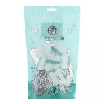 Конфеты-Маршмеллоу Пират-мармелад Бабочки голубые 125 г