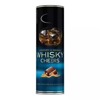 Конфеты Mieszko ликерные Liqueur Whisky Tube, 150 г