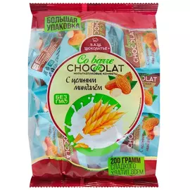 Конфеты мультизлаковые Cobarde el Chocolate с миндалем 200 г