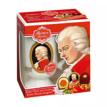 Конфеты Reber марфипановые в керамической кружке 120 г