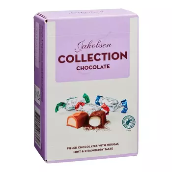 Конфеты шоколадные Jakobsen нуга-мята, 125 г