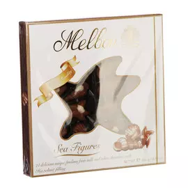 Конфеты шоколадные Melbon морские фигуры 250 г
