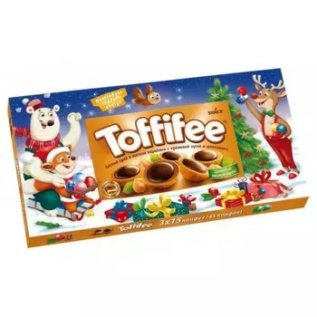 Конфеты Toffifee Санта и друзья, 375 г