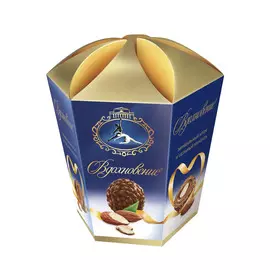 Конфеты Вдохновение с миндальным кремом и целым миндалем 150 г