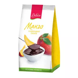 Конфеты Виваль манго в шоколадной глазури 180г