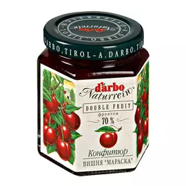 Конфитюр D'Arbo Naturrein вишня мараска 200 г