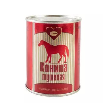 Конина тушеная Таврия, 338 г
