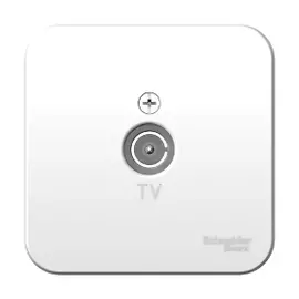 Коннектор тв белый Schneider Electric