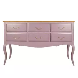 Консоль Этажерка Leontina 6 ящиков ST9358ETG/L