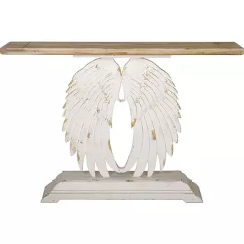 Консоль приставная Glasar крылья 148х40х98 см