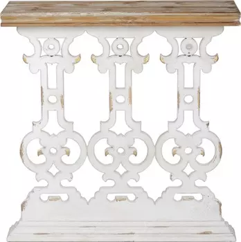 Консоль пристенная Glasar ажурная 81х30х82 см