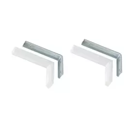 Консоль Vormann design 118х190х35мм белый 50кг