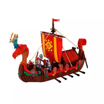 Конструктор Brick Labs: Ладья Садко -988 Деталей (AB-1212)
