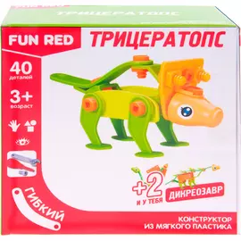 Конструктор FUN RED Трицератопс