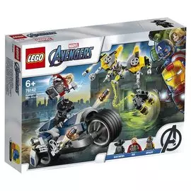 Конструктор Lego Avengers Мстители: атака на спортбайке