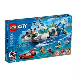 Конструктор Lego City Катер полицейского патруля 60277