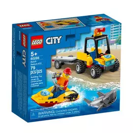 Конструктор Lego City Пляжный спасательный вездеход 60286