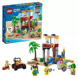 Конструктор Lego CITY Пост спасателей на пляже