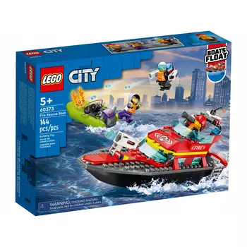 Конструктор Lego City Пожарно-спасательная лодка