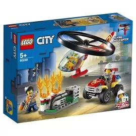 Конструктор Lego City Пожарный спасательный вертолёт