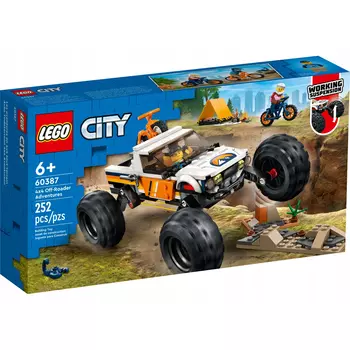 Конструктор Lego City Приключения на внедорожнике