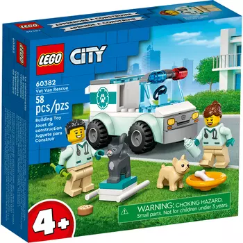 Конструктор Lego City Спасатели-ветеринары