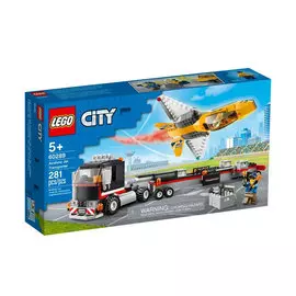 Конструктор Lego City Транспортировка самолёта на авиашоу 60289
