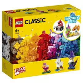 Конструктор Lego Classic Прозрачные кубики 11013