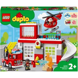Конструктор Lego DUPLO Пожарная часть и вертолёт