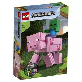 Конструктор Lego Minecraft Свинья и Зомби-ребенок