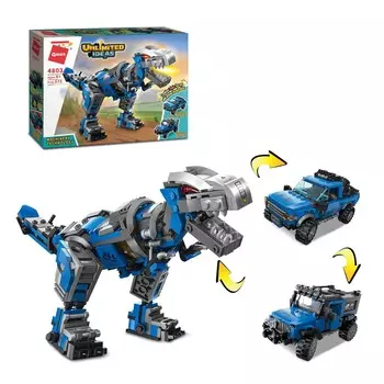 Конструктор Qman 3в1 динозавр (4803Q)