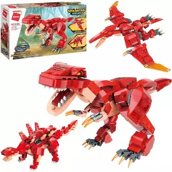 Конструктор Qman динозавр тираннозавр. (42106Q)