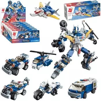 Конструктор Qman полицейская техника (41104Q)