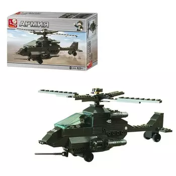 Конструктор Sluban боевой вертолет (M38-B6200)
