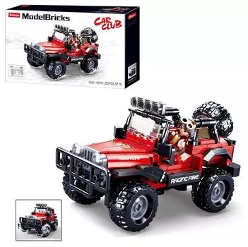 Конструктор Sluban джип-внедорожник (60101002)