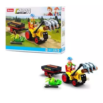 Конструктор Sluban фермерский трактор (M38-B0777)