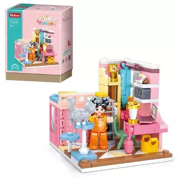 Конструктор Sluban мой уютный дом (M38-B1016D)
