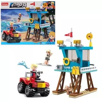 Конструктор Sluban пляжный патруль (M38-B0670)