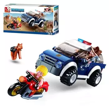 Конструктор Sluban погоня за нарушителем (M38-B0650)