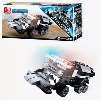 Конструктор Sluban полицейская машина (M38-B0635/M38-B0635D)